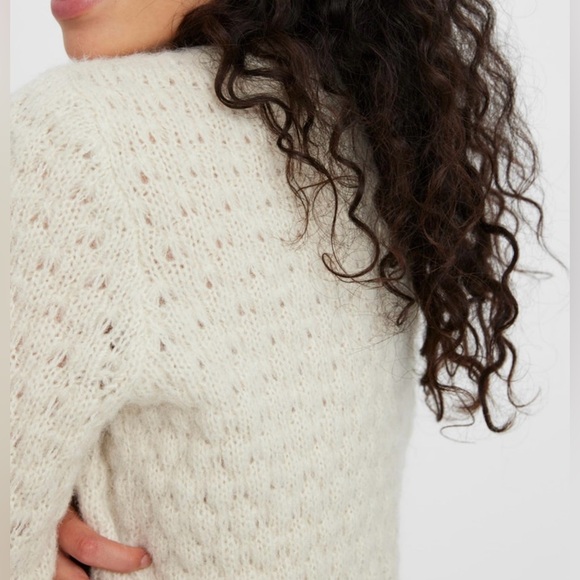 🛑🛑🛑NWOT POINTELLE SWEATER - Picture 12 of 12